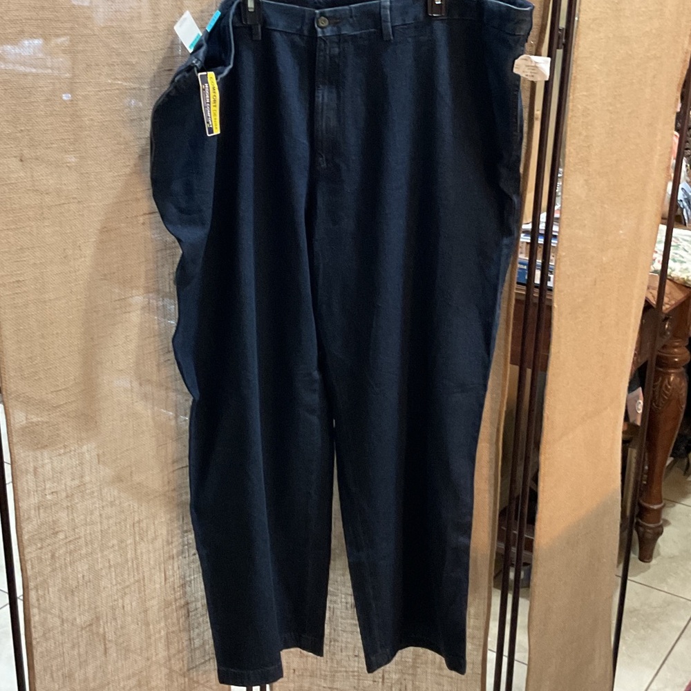 Savane Men's Relaxed Jeans in Dark Blue 46x32